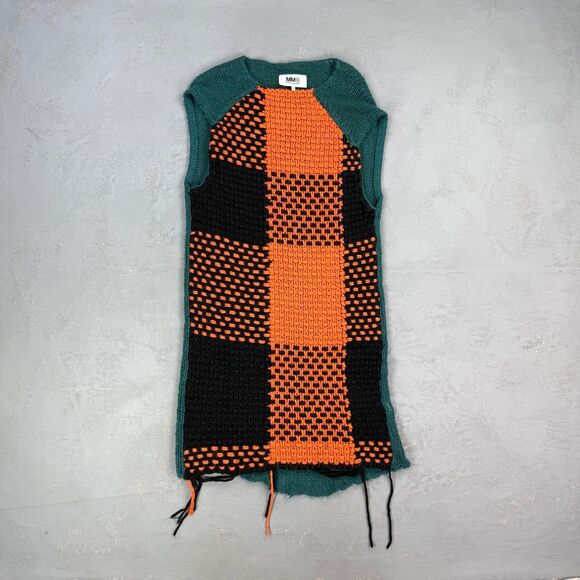 MM6 Maison Martin Margiela Dresses & Skirts - MM6 Maison Margiela Wool & Mohair Blend Knit Sweater Women's Medium